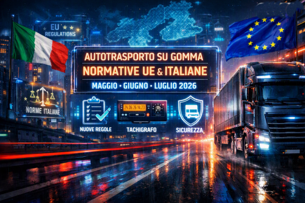Autotrasporto su gomma: le novità normative UE e italiane di maggio, giugno e luglio 2026